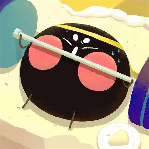 蛋仔吃瓜头像高清,趣味横生的萌态瞬间