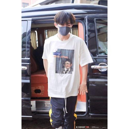 男明星同款白T恤,简约时尚,演绎不凡魅力