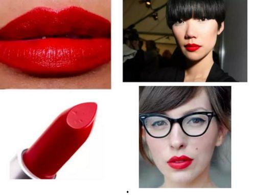 mac口红明星宣传图